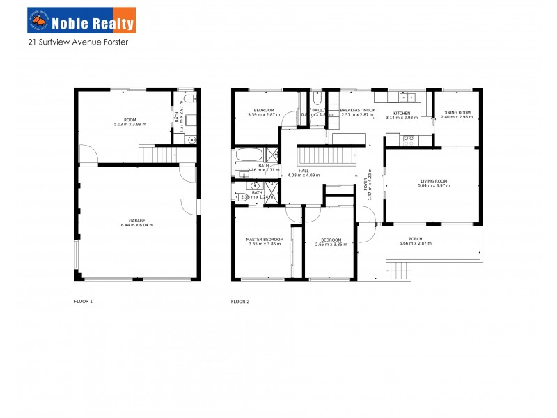 21 Surfview Avenue, Forster NSW 2428 Floorplan