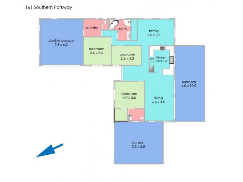 161 The Southern Parkway, Forster NSW 2428 Floorplan