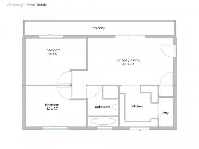 24/31 Wharf Street The Anchorage, Tuncurry NSW 2428 Floorplan