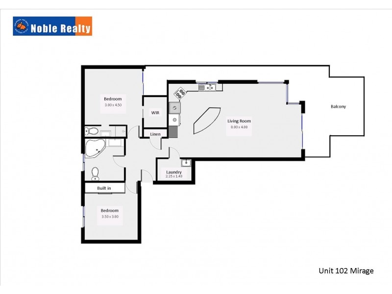 102/6-10 Manning Street Mirage, Tuncurry NSW 2428 Floorplan
