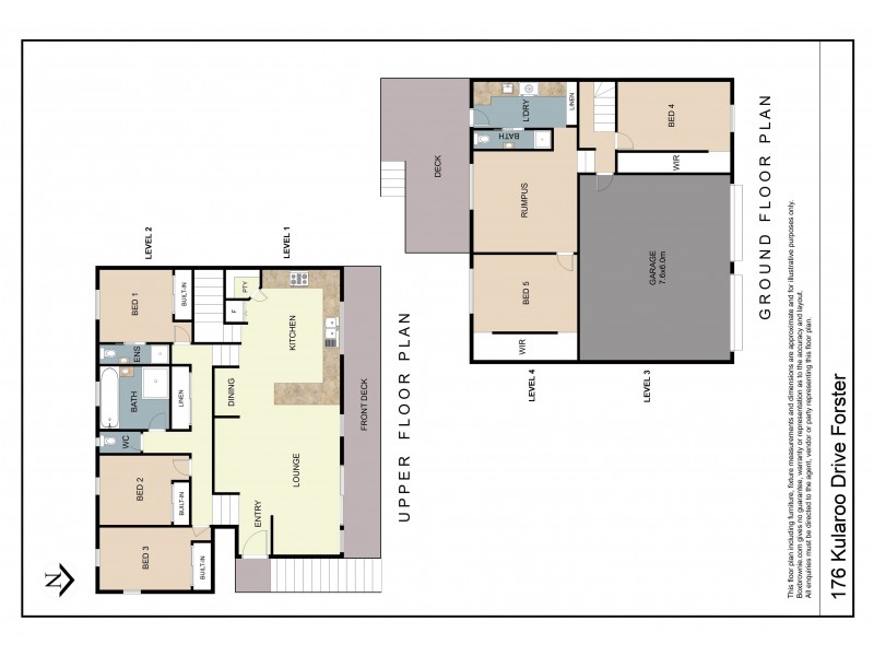 176 Kularoo Drive, Forster NSW 2428 Floorplan