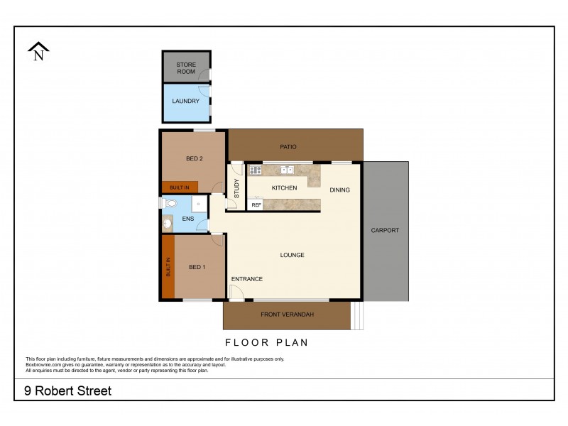 9 Robert Street, Forster NSW 2428 Floorplan