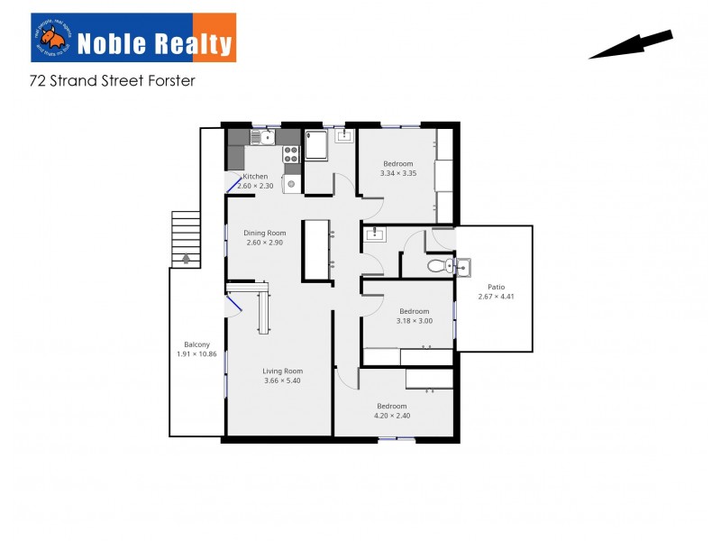 72 Strand Street, Forster NSW 2428 Floorplan