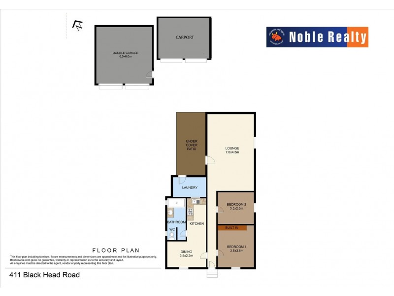 411 Blackhead Road, Hallidays Point NSW 2430 Floorplan