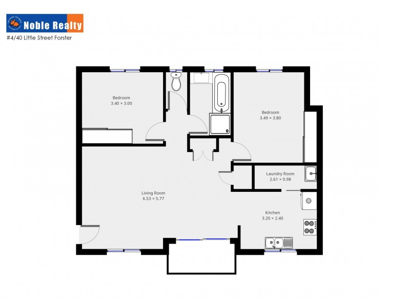 4/40 Little Street, Forster NSW 2428 Floorplan