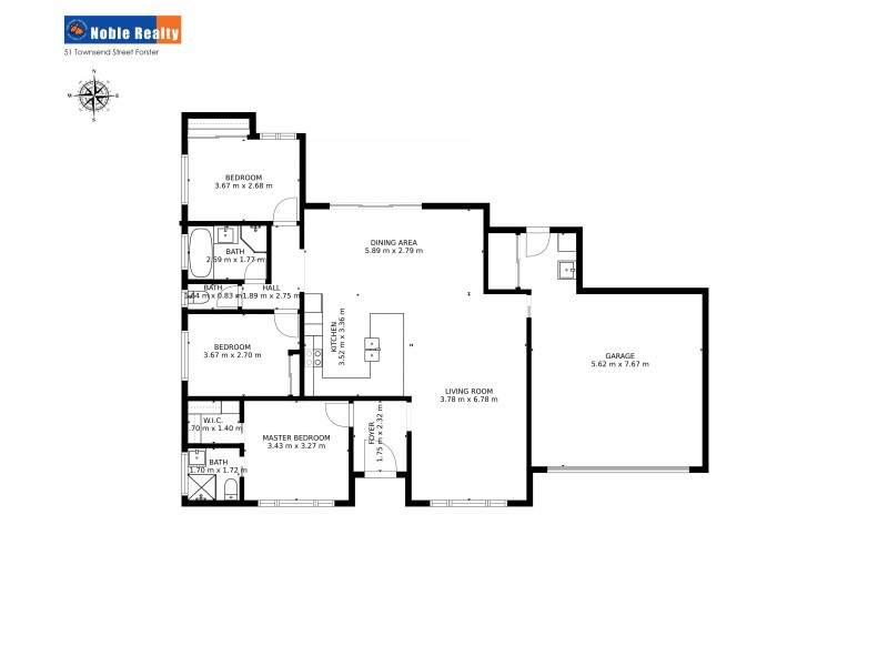 51 Townsend Street, Forster NSW 2428 Floorplan