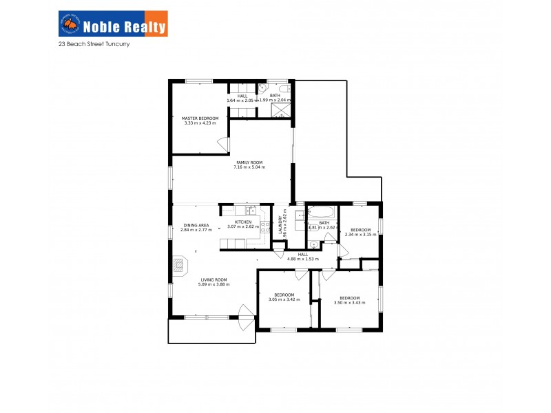 23 Beach Street, Tuncurry NSW 2428 Floorplan