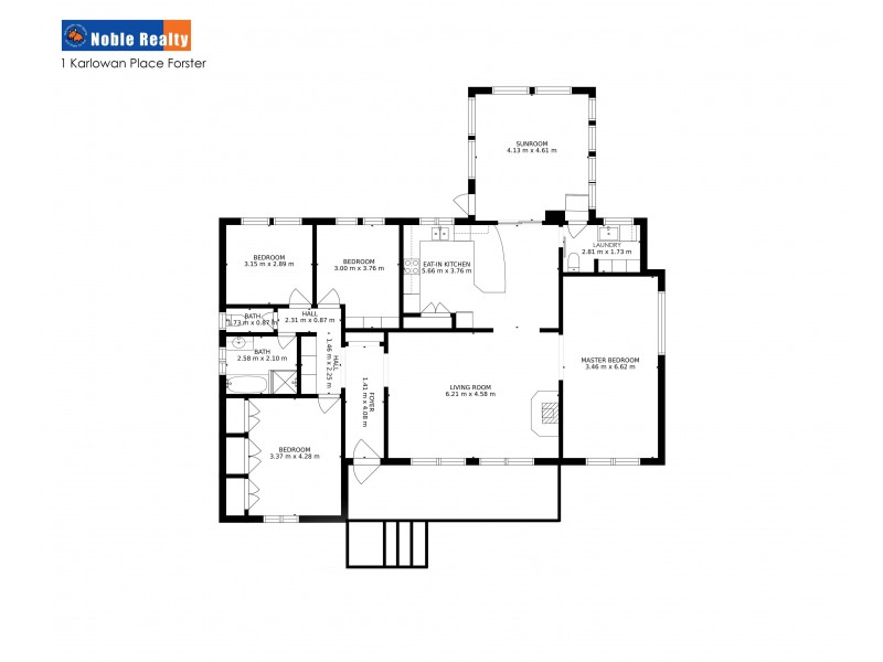1 Karlowan Place, Forster NSW 2428 Floorplan