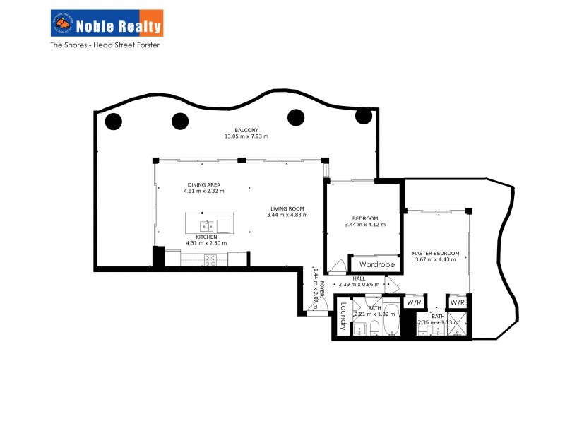 201/39-41 Head Street, Forster NSW 2428 Floorplan
