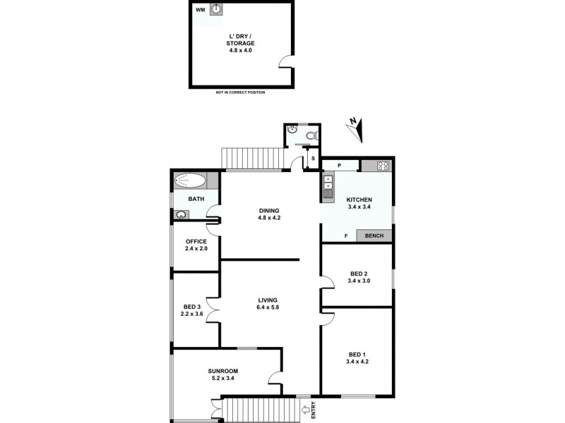 119 Brisbane Road, Booval QLD 4304 Floorplan