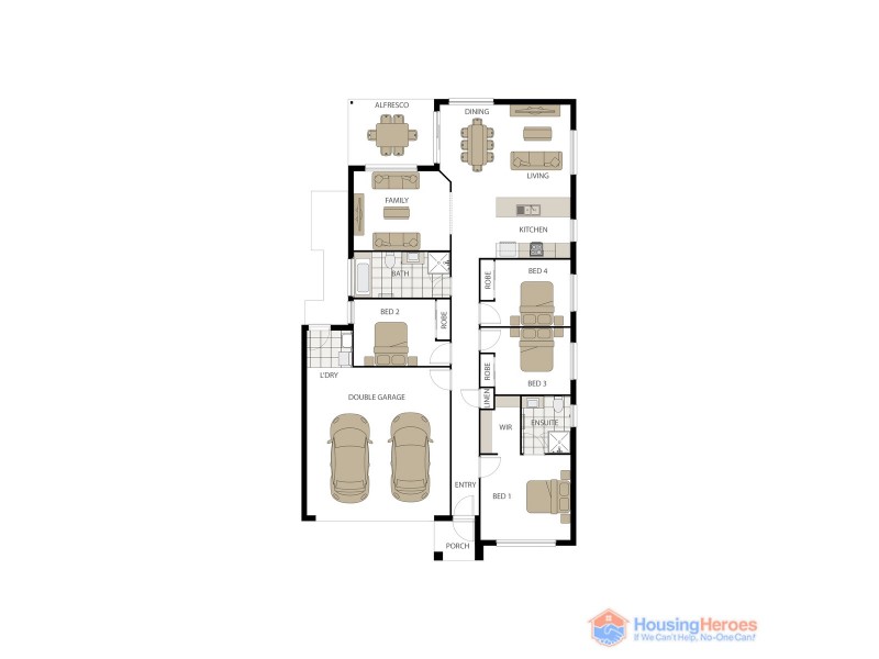 SPRINGFIELD RISE EST Sunset Place, Springfield Lakes QLD 4300 Floorplan
