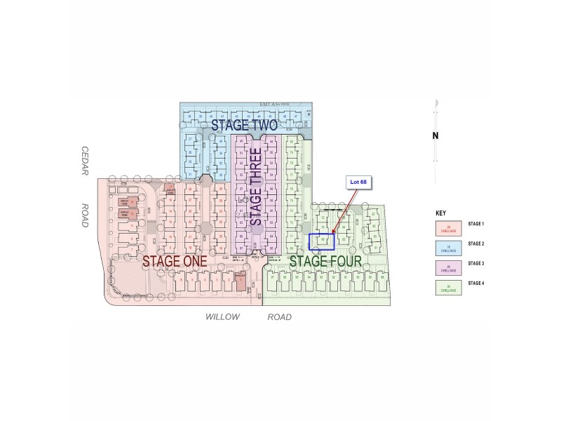 Lot 68/1 Willow Road, Redbank Plains QLD 4301 Floorplan
