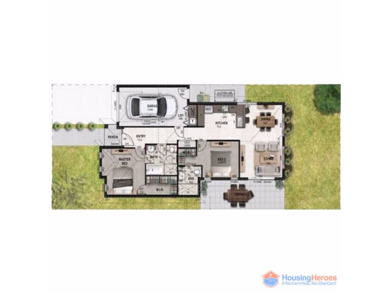 Lot 88/1 Willow Road, Redbank Plains QLD 4301 Floorplan