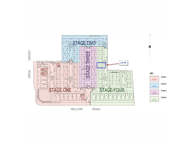 Lot 76/1 Willow Road, Redbank Plains QLD 4301 Floorplan