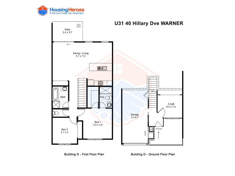31/40 Hillary Drive, Warner QLD 4500 Floorplan