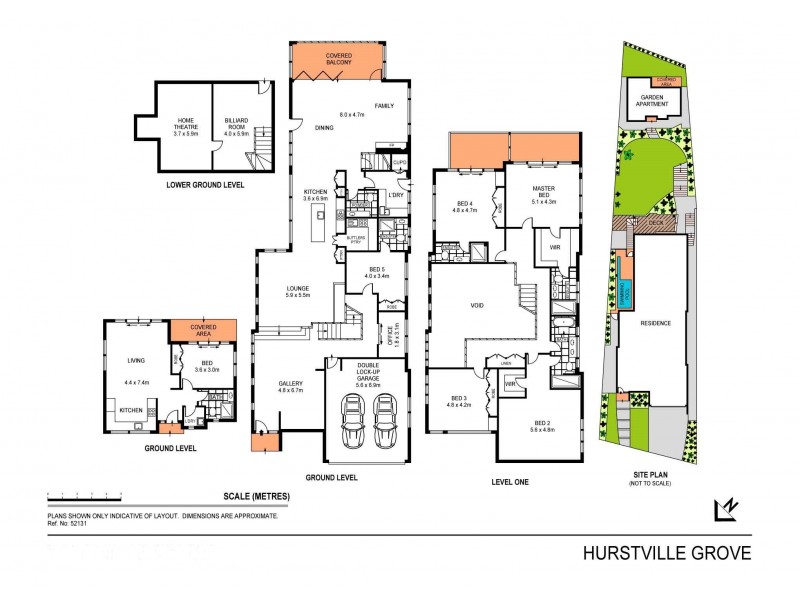 74 East Crescent, Hurstville Grove NSW 2220 Floorplan