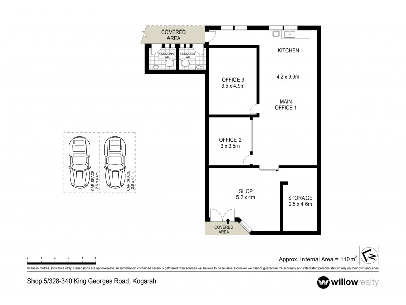 5/328-340 King Georges Road, Beverly Hills NSW 2209 Floorplan