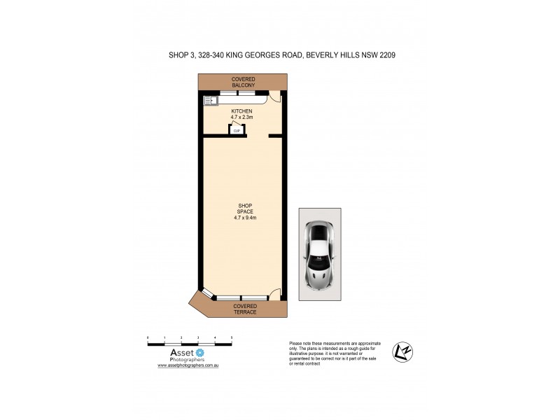 3/328-340 King Georges Road, Beverly Hills NSW 2209 Floorplan