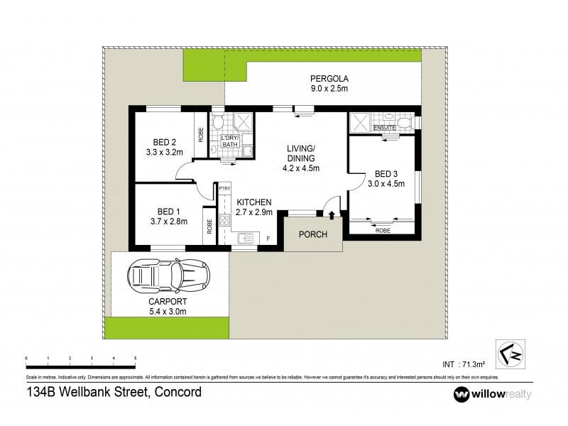 134B Wellbank Street, Concord NSW 2137 Floorplan