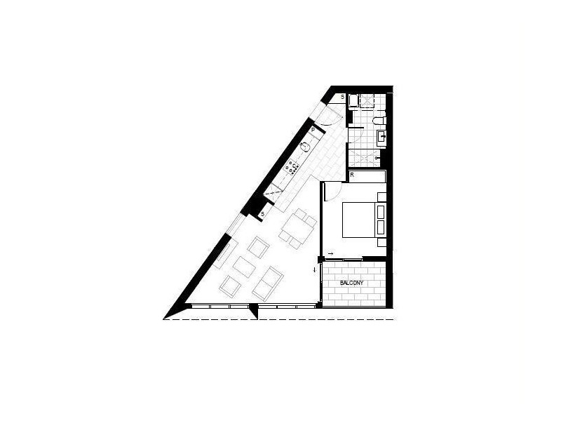 1307/9 Brodie Spark Drive, Wolli Creek NSW 2205 Floorplan