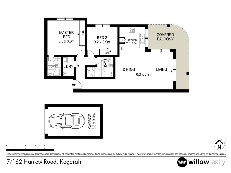 7/162-166 Harrow Road, Kogarah NSW 2217 Floorplan