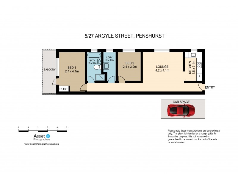 5/27 Argyle Street, Penshurst NSW 2222 Floorplan