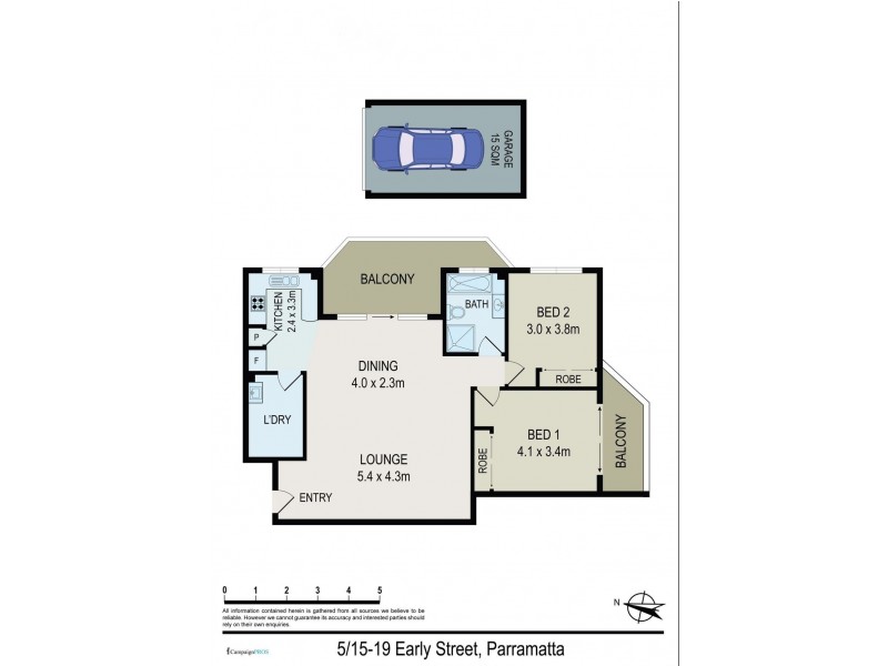 5/15-19 Early Street, Parramatta NSW 2150 Floorplan