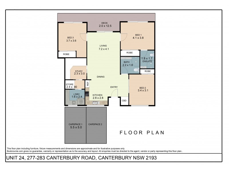 24/277-283 Canterbury Road, Canterbury NSW 2193 Floorplan