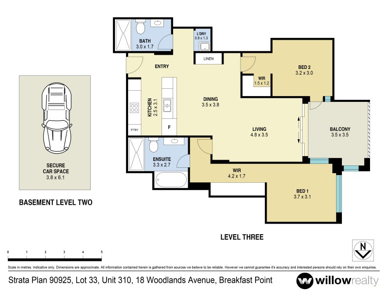 310/18 Woodlands Avenue, Breakfast Point NSW 2137 Floorplan