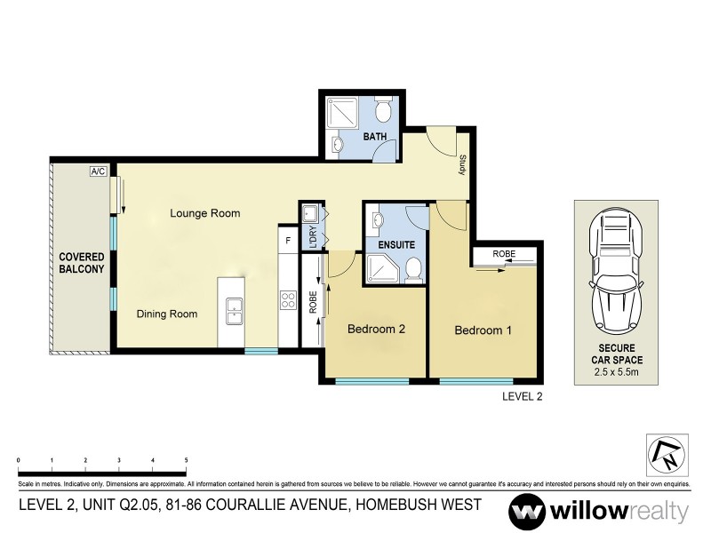 Q205/81-86 Courallie Avenue, Homebush West NSW 2140 Floorplan