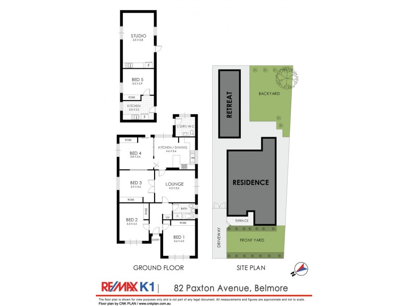 82 Paxton  Avenue, Belmore NSW 2192 Floorplan