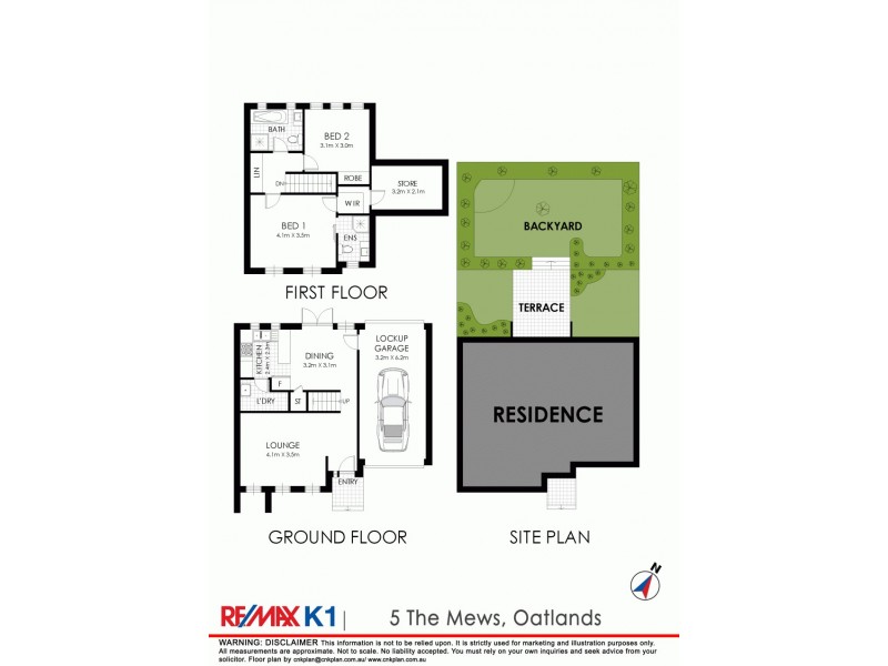5 The Mews, Oatlands NSW 2117 Floorplan