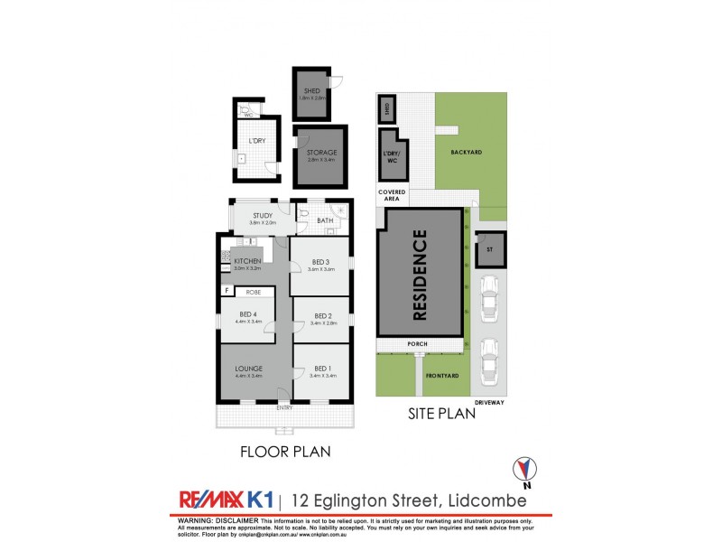12 Eglington street, Lidcombe NSW 2141 Floorplan
