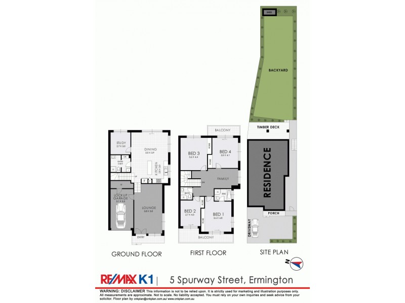 5 Spurway Street, Ermington NSW 2115 Floorplan