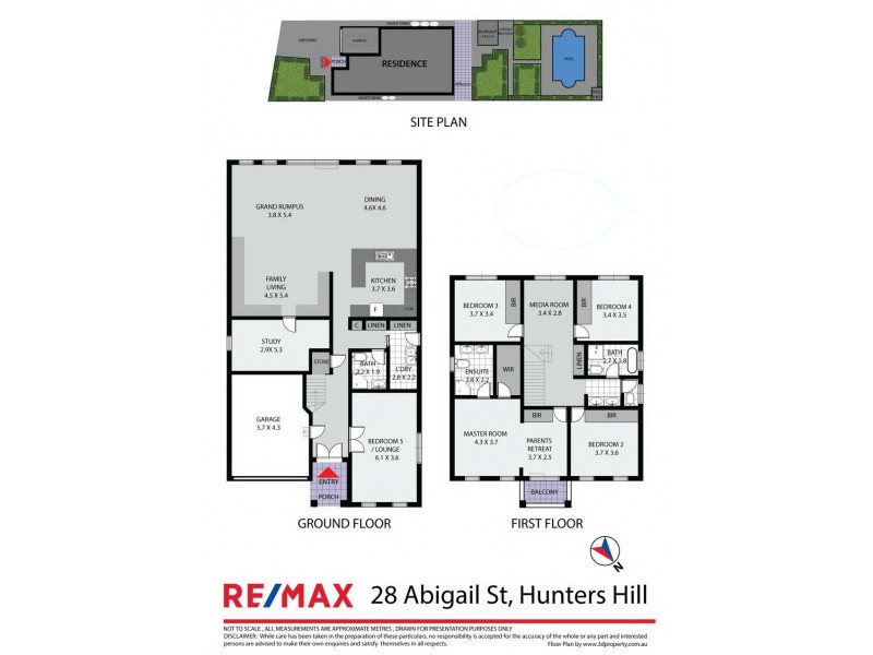 28 Abigail St, Hunters Hill NSW 2110 Floorplan