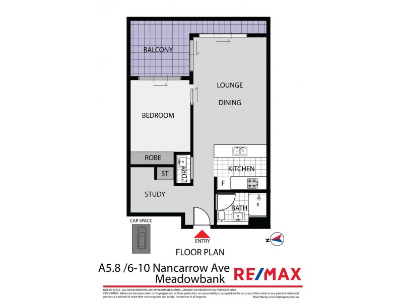 A 5.8 / 6-10 NANCARROW AVE, Meadowbank NSW 2114 Floorplan