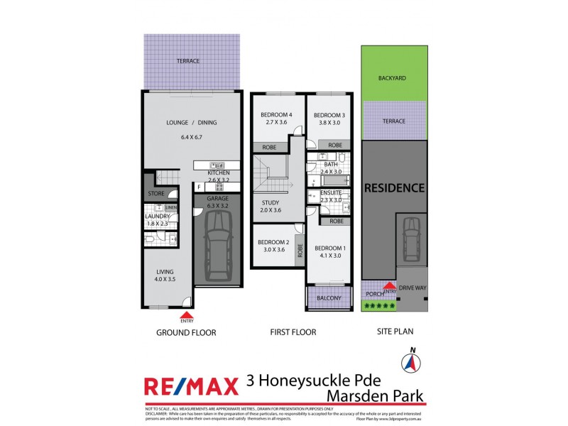 3 HONEYSUCKLE PARADE, Marsden Park NSW 2765 Floorplan