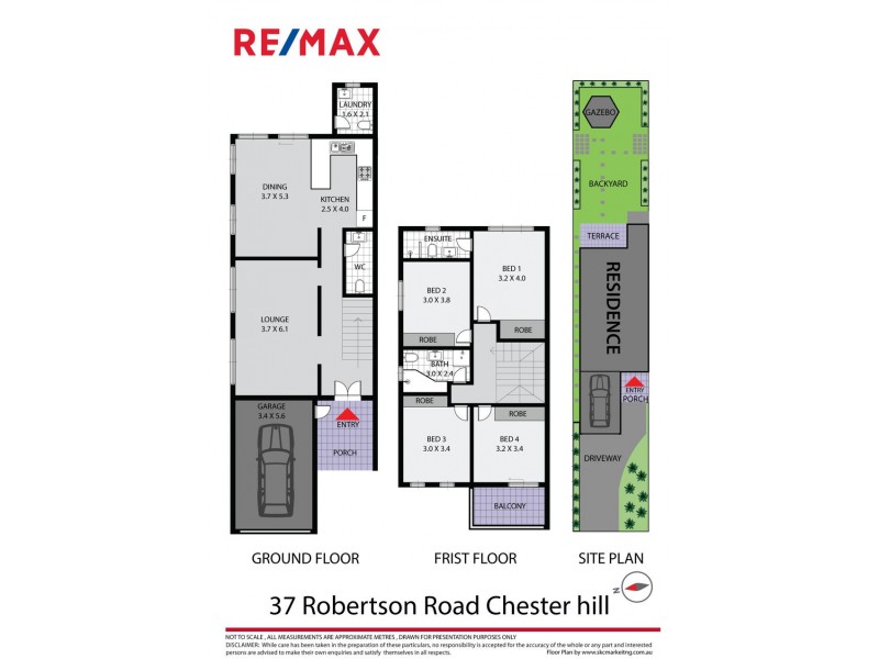 37 ROBERTSON ROAD, Chester Hill NSW 2162 Floorplan