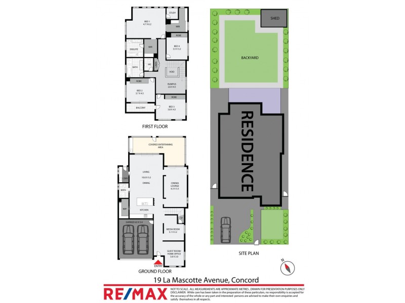 19 La Mascotte  Ave, Concord NSW 2137 Floorplan