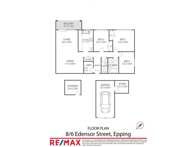 8/6-8 Edensor Street, Epping NSW 2121 Floorplan