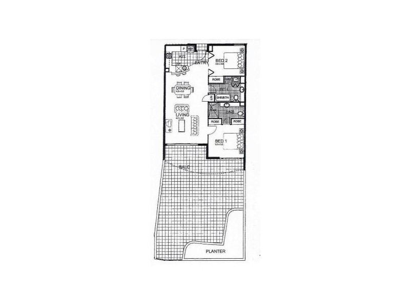 205/29 First Avenue, Mooloolaba QLD 4557 Floorplan