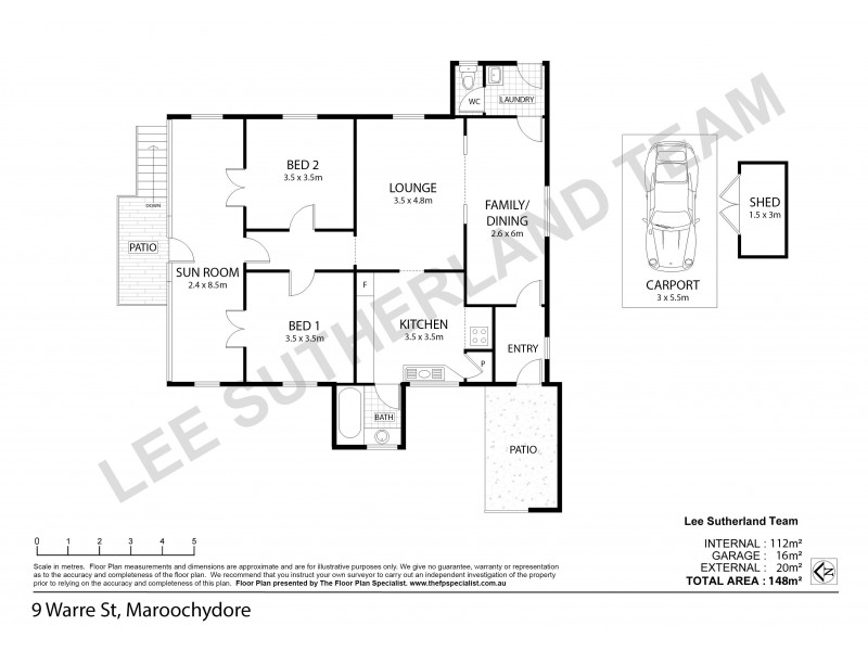 9 Warre St, Maroochydore QLD 4558 Floorplan