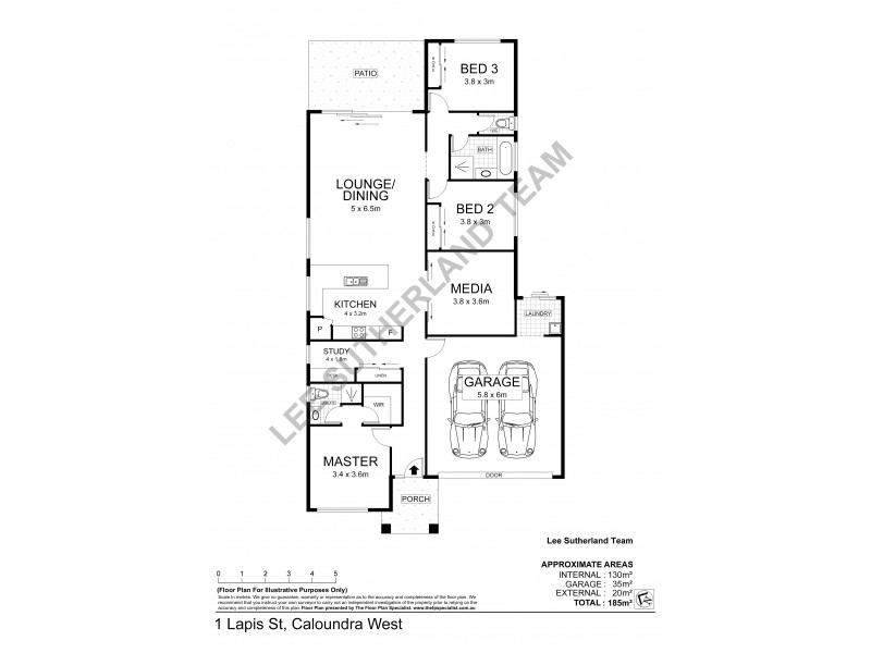 1 Lapis Street, Caloundra West QLD 4551 Floorplan