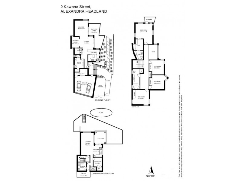 2 Kawana Street, Alexandra Headland QLD 4572 Floorplan