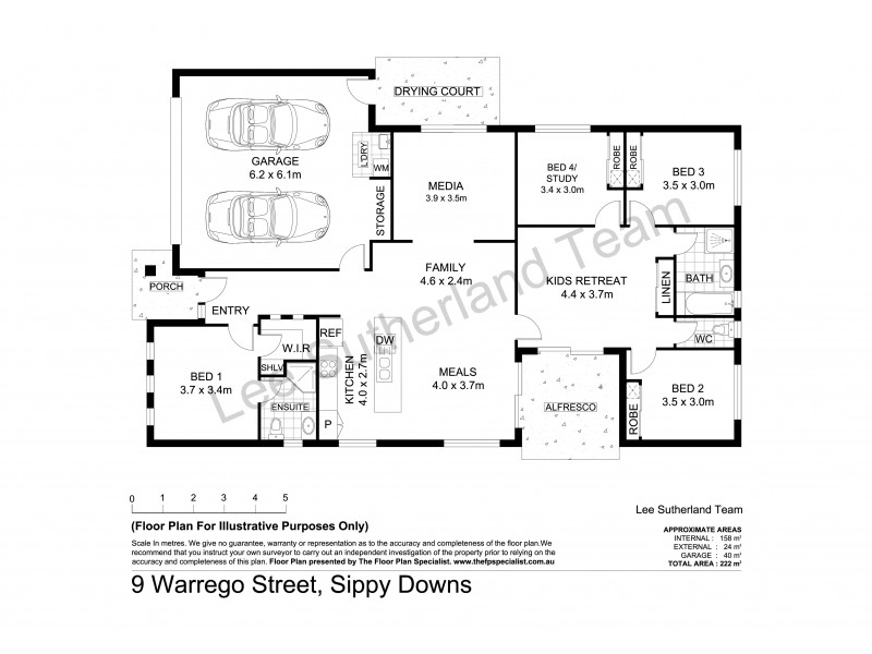 9 Warrego St, Sippy Downs QLD 4556 Floorplan