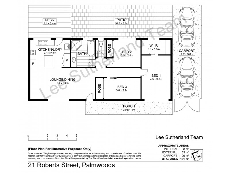 21 Roberts St, Palmwoods QLD 4555 Floorplan