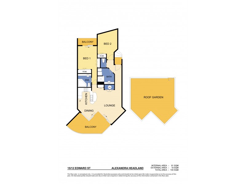 15/10 Edward Street, Alexandra Headland QLD 4572 Floorplan