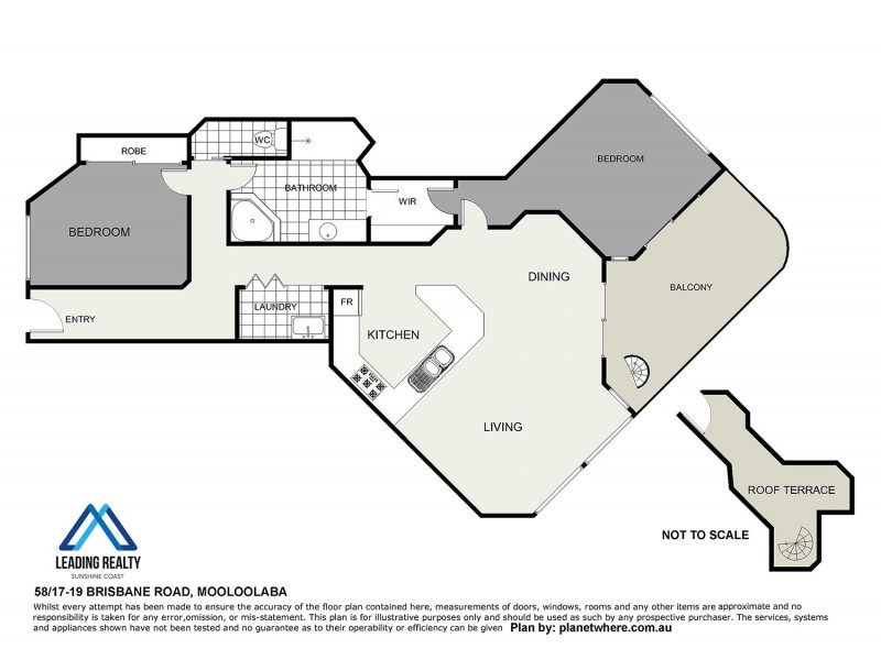 58/17-19 Brisbane Road, Mooloolaba QLD 4557 Floorplan