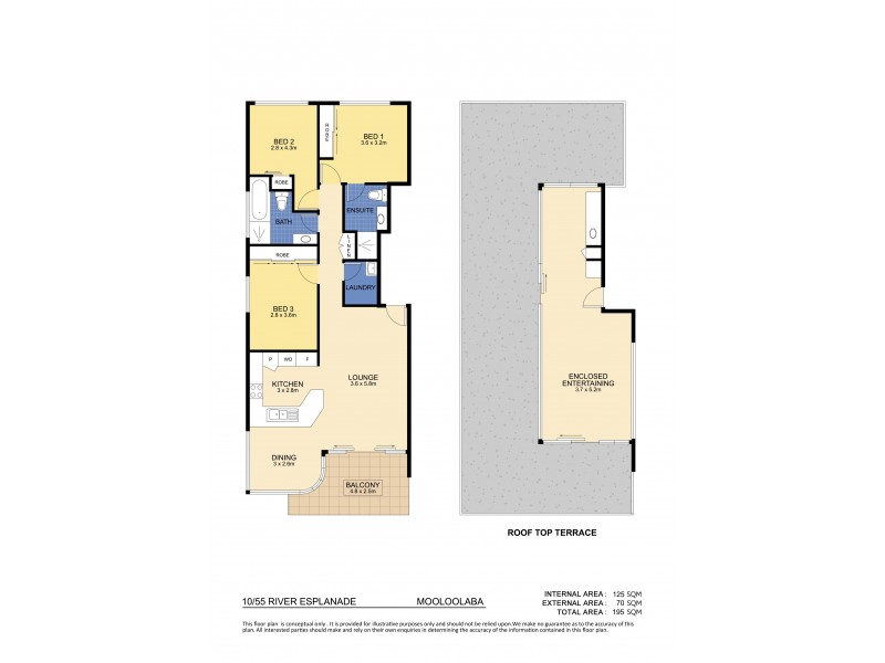 10/55 River Esplanade, Mooloolaba QLD 4557 Floorplan