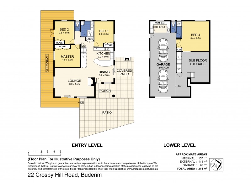 22 Crosby Hill Rd, Buderim QLD 4556 Floorplan